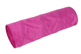 Tunel pre mačky 60 x 20 cm fuchsiová