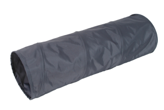 Tunel pre mačky 100 x 30 cm šedá