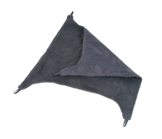 Hamaka 3 De luxe - 34 x 34 cm šedá