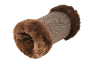 Tunel pro hlodavce Fox tmavě hnědá