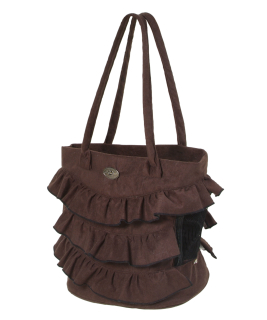 Taška London 30 cm hnědá