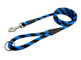 BAFPET Lanové vodítko SPIRÁLA 14mm x 150cm Barva: Modrá, Rozměr: 14mm x 150cm 15209