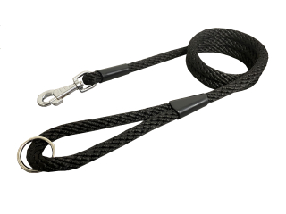BAFPET Lanové vodítko SPIRÁLA 14mm x 100cm Barva: Černá, Rozměr: 14mm x 100cm 15209/100