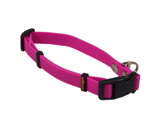 BAFPET Obojok POLYTRACE Farba: Fuchsia, Rozmer: 15mm x 27-43cm | 13100