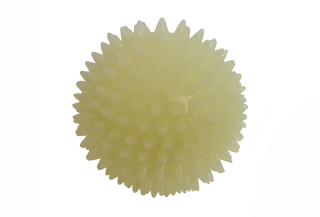 BAFPET Luminiscenčná loptička GLOW ,, ježko,, Farba: Fosfor, Rozmer: 7,5cm 09056