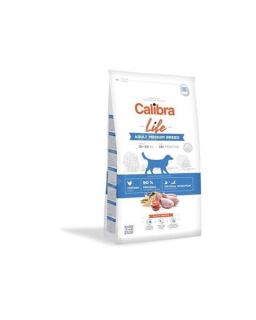 Calibra Dog Life Adult Medium Breed Chicken 12 + 2 kg