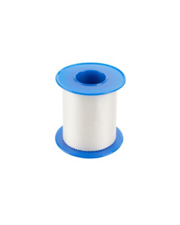Náplasť KRUUSE Silk, biela, 5 cm x 5 m