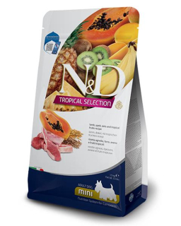 Farmina N&D dog TROPICAL SELECTION (AG) adult mini, lamb 1,5 kg