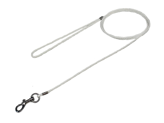 BAFPET Vodítka LANKO 3mm Barva: Bílá, Rozměr: 3mm x 130cm 15201