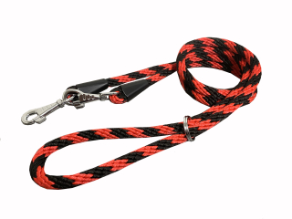 BAFPET Lanová přepínací vodítka SPIRÁLA 14mm x 240cm Barva: Červená, Rozměr: 14mm x 240cm 15308