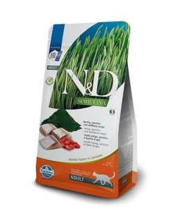 Farmina N&D cat SPIRULINA (GF) adult, herring 1,5 kg