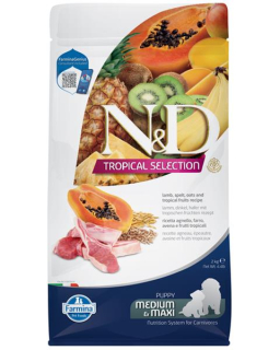 Farmina N&D dog TROPICAL SELECTION (AG) puppy medium & maxi, lamb 2 kg
