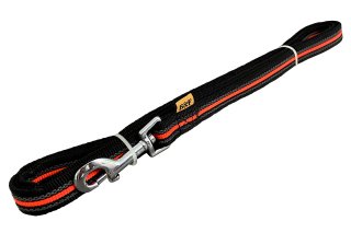 BAFPET Pogumovaná stopovacia vôdzka ŠPECIÁL Farba: Oranžová, Dĺžka: 20mm x 300cm 18515S