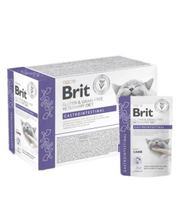 Brit VD Gluten & Grain-Free Cat Pouch Fillets in Gravy Gastrointestinal 12 x 85 g