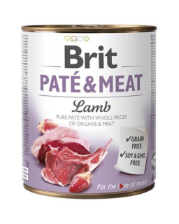 Brit Paté & Meat Lamb 6 x 800 g konzerva