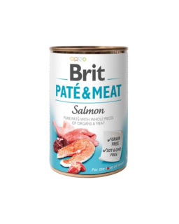 Brit Paté & Meat Salmon 6 x 800 g konzerva