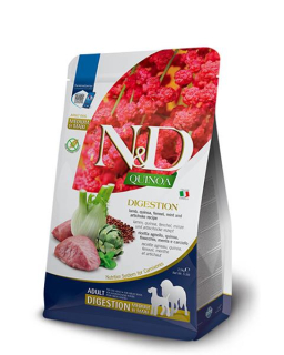 Farmina N&D dog QUINOA (GF) adult medium & maxi, digestion, lamb & fennel 2,5 kg