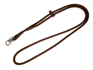 BAFPET Vypúšťacia vôdzka - horný diel POLYAMID 10mm Farba: Hnedá, Rozmer: 10mm x 105cm 15781