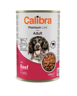 Calibra KONZERVA dog Adult Premium Hovädzie 1240 g