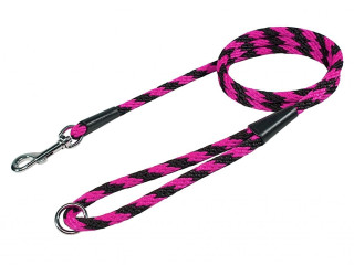 BAFPET Lanové vodítko SPIRÁLA 10mm x 150cm Barva: Fuchsie, Rozměr: 10mm x 150cm 15208