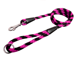 BAFPET Lanové vodítko SPIRÁLA 14mm x 150cm Barva: Fuchsie, Rozměr: 14mm x 150cm 15209
