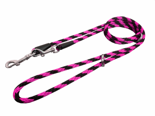 BAFPET Lanová přepínací vodítka SPIRÁLA 10mm x 240cm Barva: Fuchsie, Rozměr: 10mm x 240cm 15307