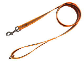 BAFPET Pogumovaná vodítka Barva: Oranžová, Rozměr: 20mm x 150cm 18211A
