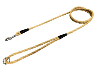 BAFPET Vodítko lano, SPIRÁLA JEDNOBAREVNÁ 6mm x 150cm Barva: Černá, Rozměr: 6mm x 150cm 15206J