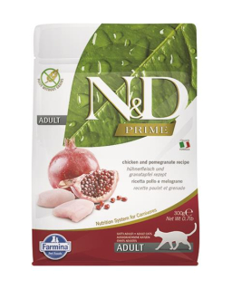 Farmina N&D cat PRIME (GF) adult, chicken & pomegranate 0,3 kg