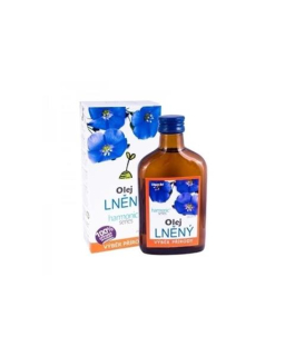 Ľanový olej 100 % 200 ml TML lisovaný za studena