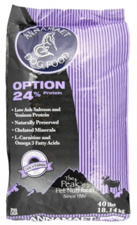 Annamaet dog Option 24% protein 18,14 kg