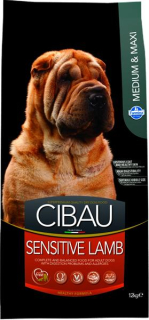 Farmina MO SP CIBAU dog adult medium & maxi, sensitive lamb 12 kg