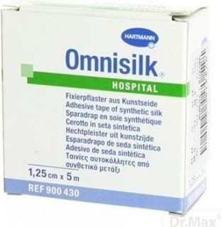 Náplasť Omnisilk 1,25 cm x 5 m/1 ks