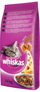 Mars WHISKAS Adult cat s hovädzím mäsom 14 kg