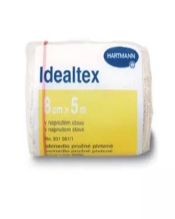 Obväz univerzálny trvalo elastický Idealflex Universal, 8 cm x 5 m, ťažnosť 85%