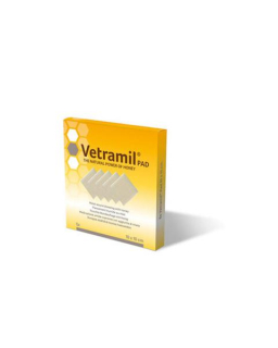 Vetramil Pad steril.obklad na rany 5 x (10 x 10 cm)
