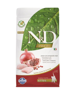 Farmina N&D cat PRIME (GF) kitten, chicken & pomegranate 1,5 kg