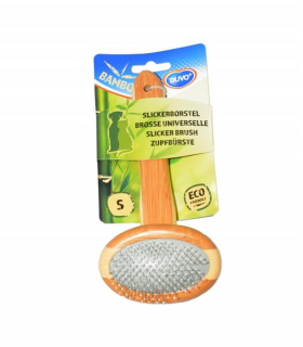 Hrebeň DUVO+ uhladzovač kefa bambus Small18 x 9 cm