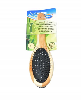 Hrebeň DUVO+ kefa masážna Combo bambus L 23 x 7 cm