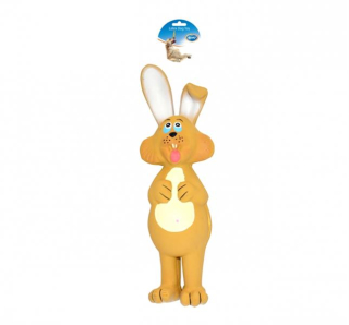Hračka DUVO+ Zajac so zvukom latexový 23 x 6 x 7 cm