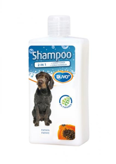 Šampón DUVO+ 2 v 1 dog s papaya extraktom 250 ml