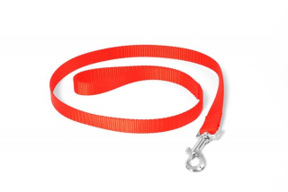 Vodítko DUVO+ Nylon červené 100 cm/ 25 mm