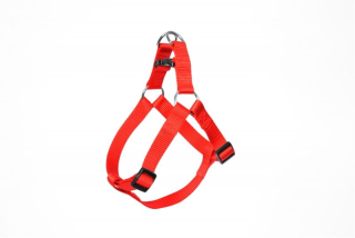 Postroj DUVO+ nylon červený 40-50 cm/ 15 mm