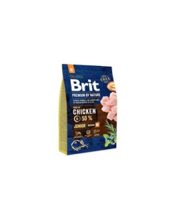 Brit Premium by Nature dog Junior M 15 kg