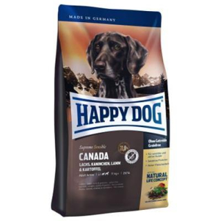 Happy Dog SUPER PREMIUM - Supreme SENSIBLE - Canada losos, králik, jahňacina a zemiaky 1 kg