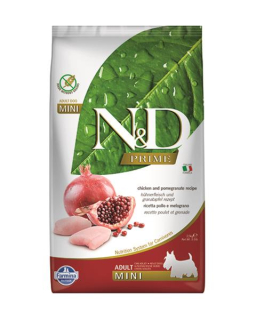 Farmina N&D dog PRIME (GF) adult mini, chicken & pomegranate 2,5 kg