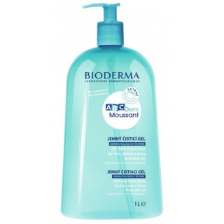 ABCDerm Moussant jemný čistiaci gél 1 l