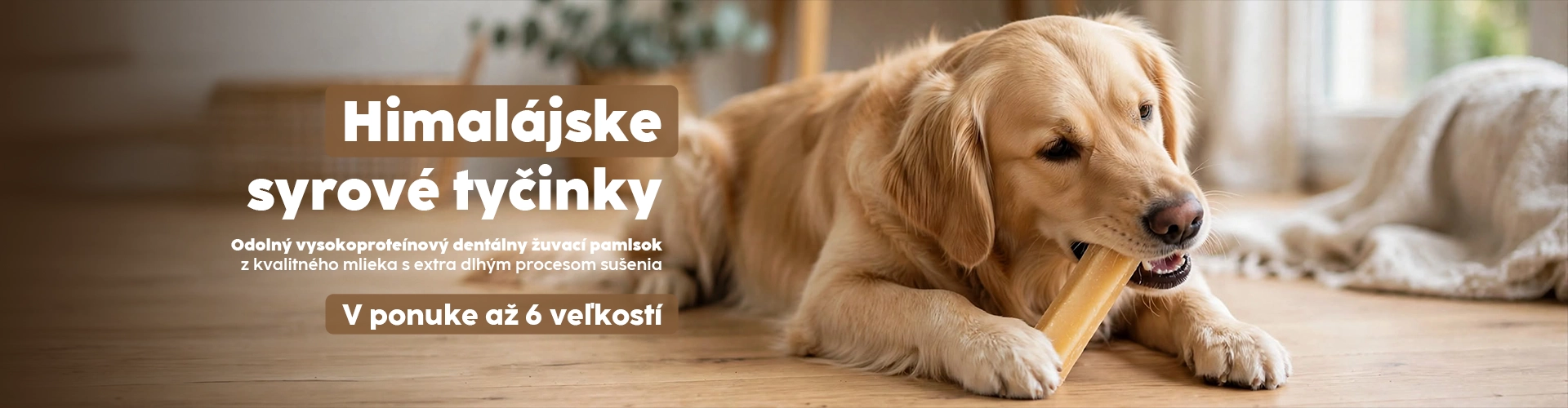 Himalájske syrové tyčinky pre psov